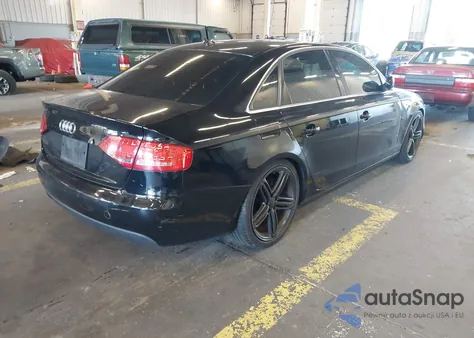 2010 Audi A4 2.0T Premium from USA, damaged, VIN WAUHFAFL3AN009110